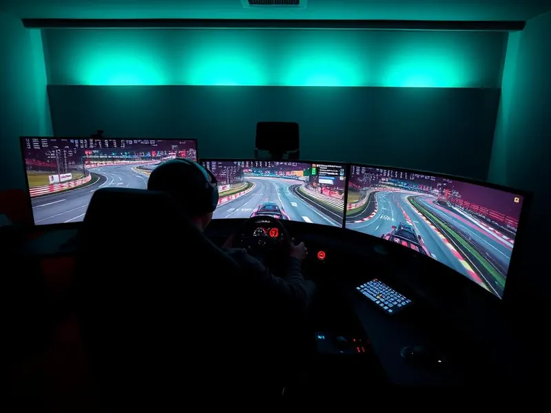 Sim Racing karting